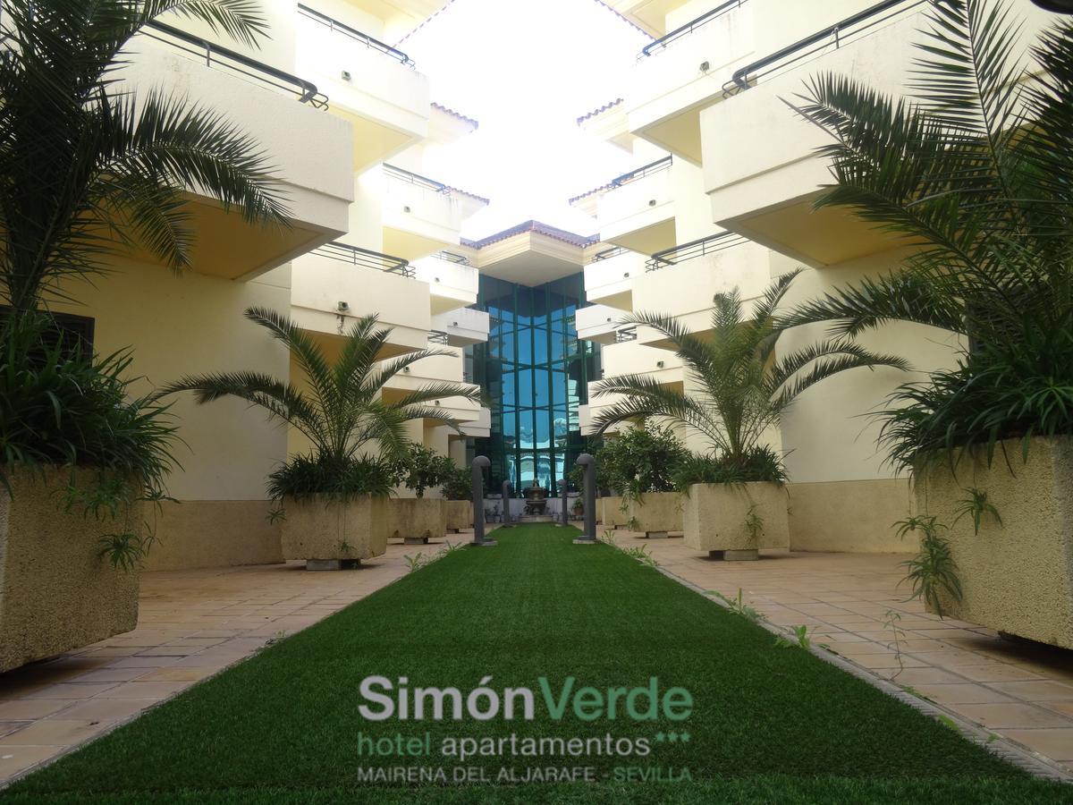 Hospedium Hotel Apartamentos Simon Verde Mairena del Aljarafe Bagian luar foto